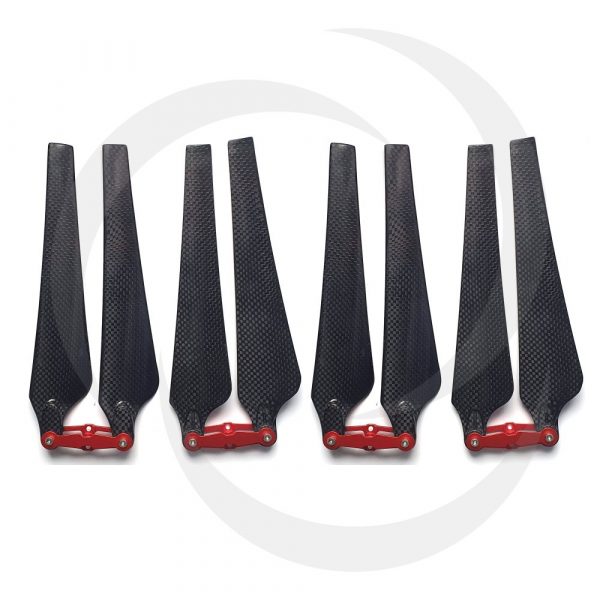 4 Spare foldable prop set for Tronsys Multicopter.