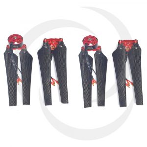 4 Spare motor and foldable prop set for Tronsys Multicopter.